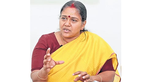 BJP state general secretary and NDA candidate in Palakkad constituency, Sobha Surendran