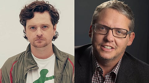 (L) Michael Shanks; (R) Adam McKay