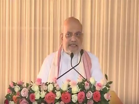 Shah said that the BJP government worked to bring peace to Assam through 13 agreements.