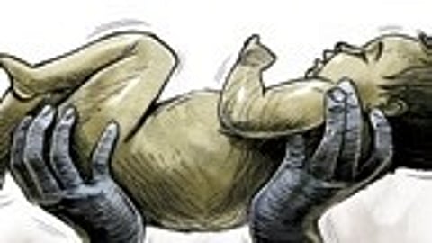 During the search, the family discovered the water sump lid was open and found the child floating inside.