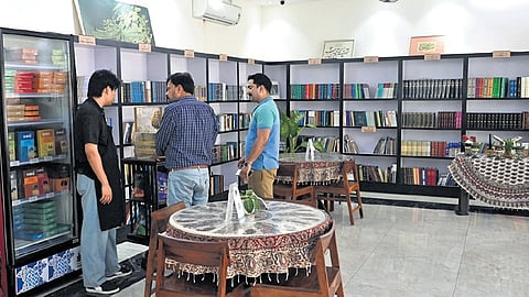 Irani Mehfil Cafe at Iran Cultural House, Mandi House.