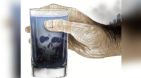 Residents say the situation has disrupted daily life, with a large number of households now depending on water tankers or purchasing packaged drinking water.