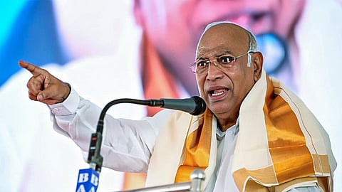 AICC President Mallikarjun Kharge
