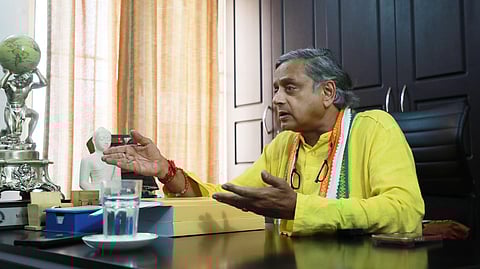 Congress leader Shashi Tharoor.