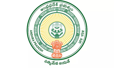 Andhra Pradesh government emblem used for representation