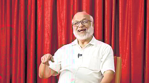 M. A. Baby, General Secretary of the Communist Party of India (Marxist), speaks during an interview.