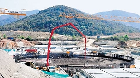 The quarry site for Kaiga Units 5 and 6