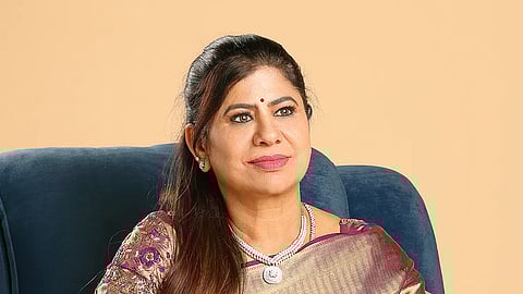Leema Rose - AIADMK’s Lalgudi candidate and wife of lottery baron Santiago Martin