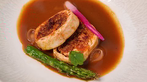 Chicken Keema Roulade