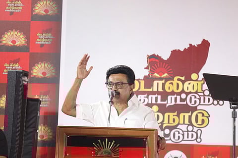 DMK President and Chief Minister MK Stalin