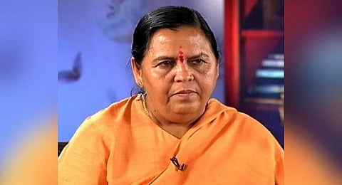 Former chief minister Uma Bharti