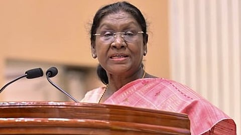 President Droupadi Murmu.