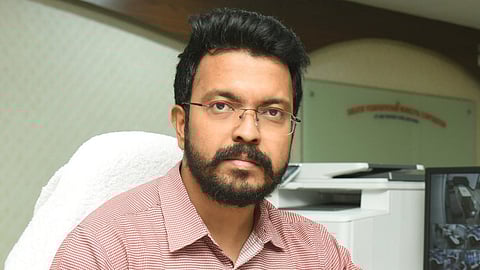 Guntur District Collector CM Saikanth Varma