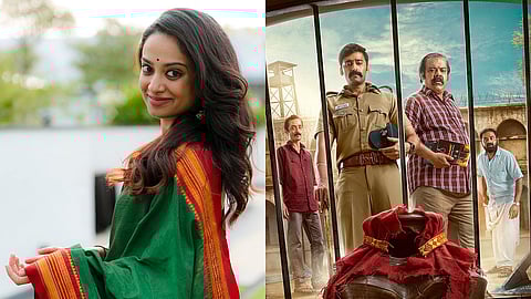 Gauthami Nair (L), Poster of Kaakkee Circus (R)