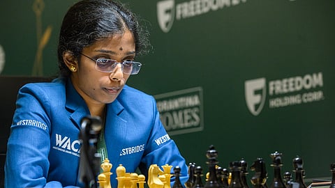 R Vaishali had sacrificed both her rooks against Divya Deshmukh to win the game a few days ago