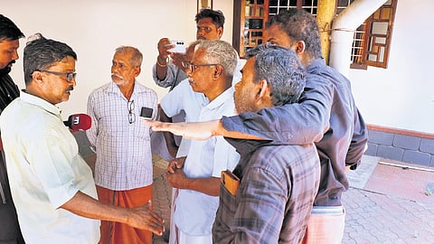Relatives and villagers gathered at Sreenanda’s home at Kadampazhipuram on Friday, after the news of her death broke out