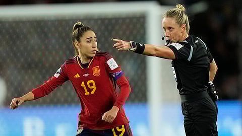 It's the second time that female referees take part in a men's World Cup — in Qatar four years ago there were three female referees and three female assistant referees.