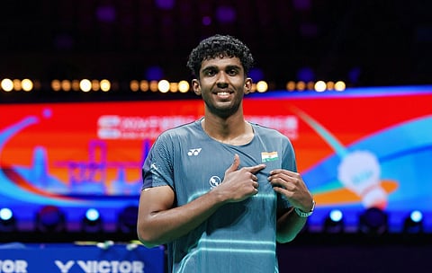Ayush Shetty made history on Saturday by becoming the first Indian to reach men's singles final since 1965