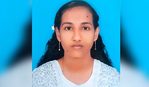 The victim, Gotlin Abhina was riding pillion on the two-wheeler with her father Christuraj towards the Nagercoil railway station around 10 pm when the empty multi-axle truck hit the vehicle from behind.