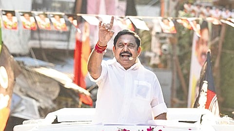 AIADMK general secretary Edappadi K Palaniswami.