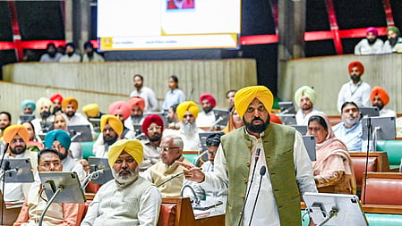 There are rumours that AAP will be finished and its MLAs would switch sides, and such rumours create an illusion in people's minds, Chief Minister Bhagwant Mann said while moving the motion in Punjab Assembly.
