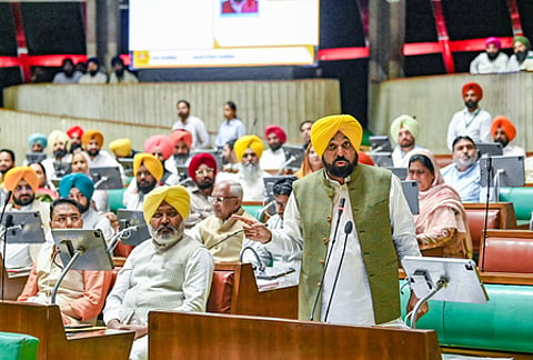 There are rumours that AAP will be finished and its MLAs would switch sides, and such rumours create an illusion in people's minds, Chief Minister Bhagwant Mann said while moving the motion in Punjab Assembly.