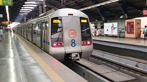 Delhi metro.