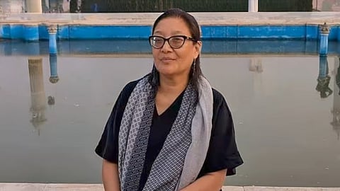 Sujata Gurung Chowdhury, mother of Kunki Chowdhury.