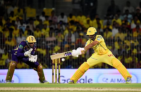 Ruturaj Gaikwad scored seven runs off six balls against Kolkata Knight Riders on Tuesday