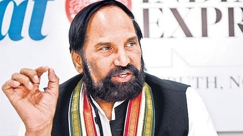 Civil Supplies Minister N Uttam Kumar Reddy