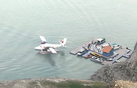 During the trial, the seaplane successfully took off from Jolly Grant Airport and landed at Koti Colony in the Tehri Lake area.