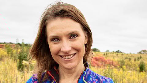 This 2025 photo provided by Sunisa Kim Kipe shows Lauren Bullis at the Green Meadows Preserve in Cobb County, Ga