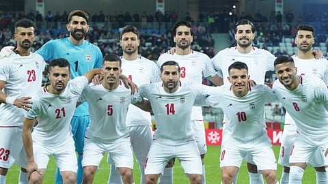 The Iranian team.