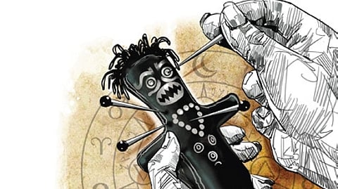 Accused Ghana Pradhan (45) and Pankaja Pradhan (32) killed Ekadasi Nahak (65) of Panchama village, suspecting him of practising black magic, said police.