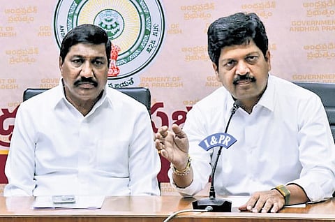 The ministers alleged that Jagan was attempting to create fear among investors and trying to obstruct development initiatives.