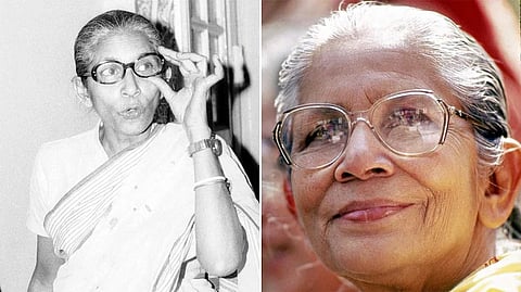 CPI MP Geeta Mukherjee, fondly called ‘Geetadi’.