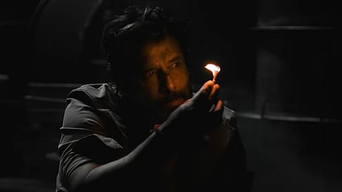Vikram in the promotional video for Anand Shankar's Chiyaan 63