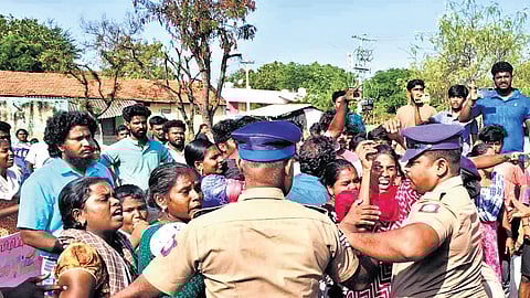 Over 100 police personnel have been deployed in Kulathuvaipatti to prevent further clashes, the police said