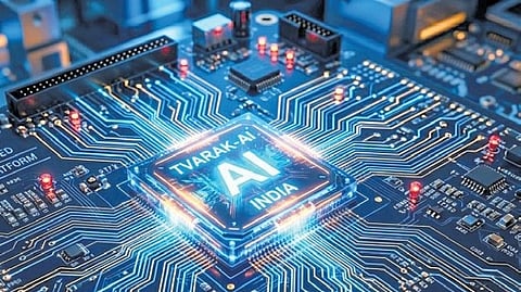 Assistant professor Shukla is developing TVARAK-AI, a scalable and heterogeneous accelerator chip designed for sustainable inference in next-generation AI models.