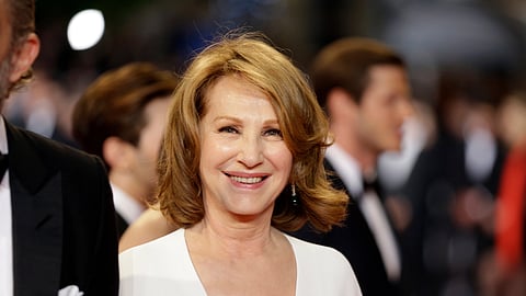 Actress Nathalie Baye poses for photographers upon arrival at the screening of the film Juste la Fin du Monde (It's Only the End Of The World) at the 69th international film festival, Cannes, southern France, May 19, 2016.