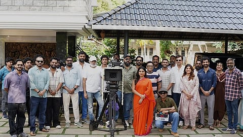 Pooja ceremony of Arjun Ashokan and Roshan Mathew's new film
