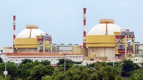 A view of Kudankulam Nuclear Power Plant in Tamil Nadu's Tirunelveli district.
