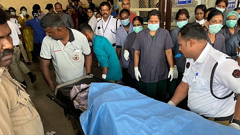 At least 10 people were admitted to the Government Medical College Hospital Thrissur at Mulankunnathukavu. Hospital sources said a few of the injured are in critical condition.