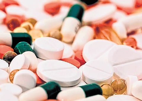 The officials identified the substance as Alprazolam manufactured illegally at the lab.