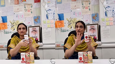 Senior paediatrician Dr Sivaranjani