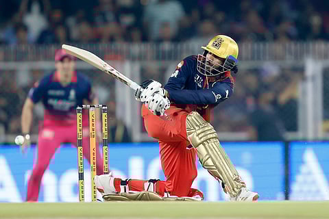Venkatesh Iyer in action for RCB