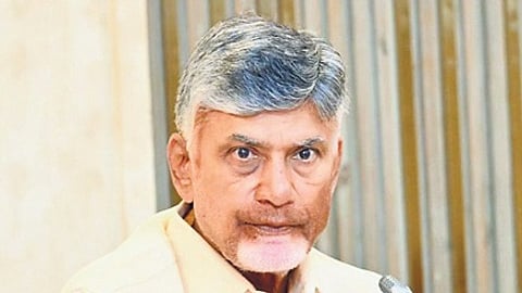 Andhra Chief Minister N Chandrababu Naidu