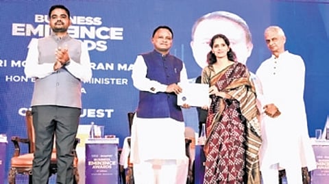 Chief Minister Mohan Charan Majhi congratulated the entrepreneurs and said the recognition is not merely a celebration of success, but a tribute to courage, struggle, confidence, dedication