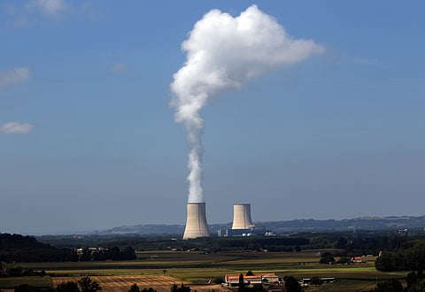 A view of the Golfech nuclear power plant in southwestern France on Aug. 6, 2015.