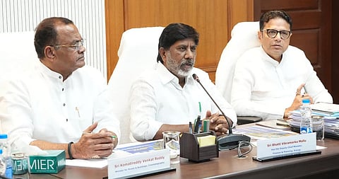 The deputy CM was speaking after chairing a review meeting at the Secretariat along with Roads and Buildings Minister Komatireddy Venkat Reddy.